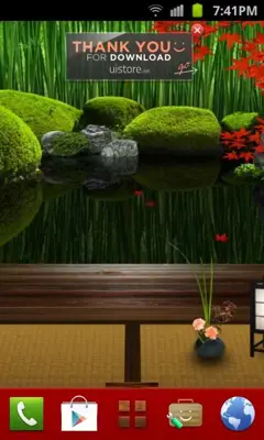 Zen Garden -Fall- Theme android App screenshot 0