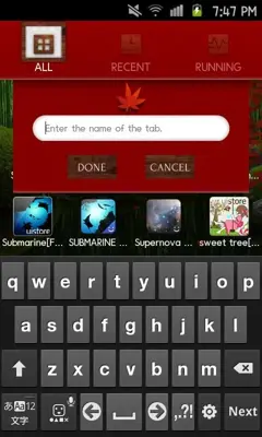 Zen Garden -Fall- Theme android App screenshot 3