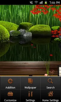 Zen Garden -Fall- Theme android App screenshot 5